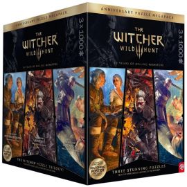Пазл GoodLoot The Witcher 3 Wild Hunt 10 Years Of Killing Monsters Trilogy 3x1000 ел.