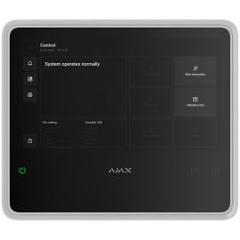 Інтелектуальна пожежна централь Ajax EN54 Fire Hub white, gsm, ethernet, jeweller, EN54, бездротова, білий