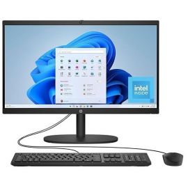 Комп'ютер персональний моноблок HP All-in-One 21,5" FHD VA AG, Intel i3-N300, 8GB, F512GB, UMA, WiFi, кл+м, 2р, DOS, чорний
