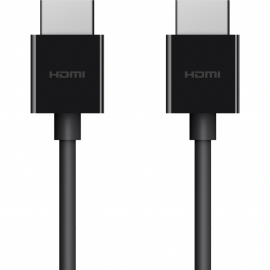 Кабель HDMI (M/M) Belkin 2м, 2.1, High Speed Ethernet, чорний