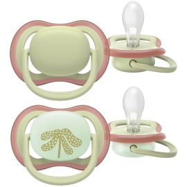 Пустушка  Avent Ultra Air, 6-18 міс., 2 шт, нейтральний дизайн.