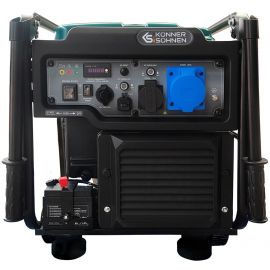 Генератор бензиновий інверторний Konner&Sohnen 6500iE 230В, 6.5кВт, електростартер, 42кг