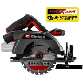 Пила дискова акумуляторна Einhell TP-CS 18/165 Li BL-Solo 18В 4200об/хв 165х20мм 2.9кг без АКБ та ЗП