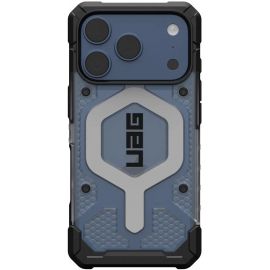 Чохол UAG для iPhone 17 Pro, Pathfinder Clear MagSafe, Ice/Silver