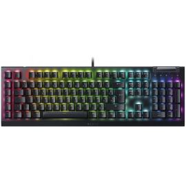 Клавіатура механічна Razer BlackWidow V4 X 110key, Green Switch, USB-A, EN/RU, RGB, чорний