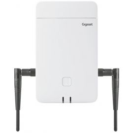 Базова станція IP-DECT Gigaset N870E IP PRO 1xFE LAN, SIP, PoE, до 60 паралельних дзвінків, до 250 трубок, 2 зовнішні антени