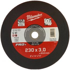Диск відрізний Milwaukee по металу PRO+, 230х3х22.23мм