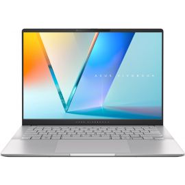 Ноутбук ASUS Vivobook S 14 M5406KA-SF150 14" FHD OLED, AMD AI 5 340, 16GB, F512GB, UMA, NoOS, Сріблястий