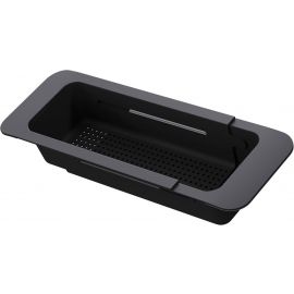 Корзина Deante, 134х68х395мм, для сушки овочів для фруктів, чорна