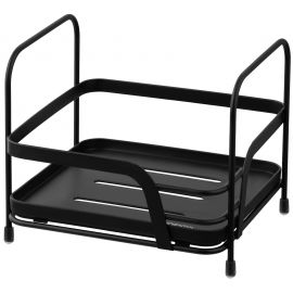 Полиця Ardesto Vigor 1-ярусна 16х15.5х13.5см, метал, поліпропілен, чорний