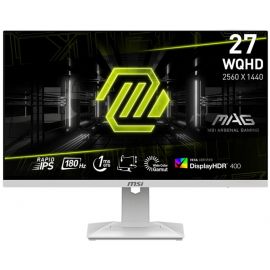 Монітор MSI 27" MAG 274QRFW 2xHDMI, DP, Audio, IPS, 2560x1440, 180Hz, 1ms, sRGB 123%, FreeSync, Pivot, HDR400, білий