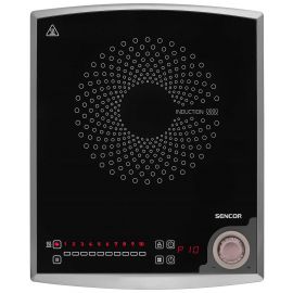 Плитка настільна Sencor індукційна , комф. - 1, 2кВт,  управл - сенсорно-мех., чорний