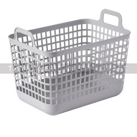 Кошик для зберігання Ardesto 33x22.5x25.2см, 12.5л, пластик PP, cірий