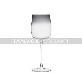 Набір келихів для вина Ardesto Black Mars Mira 410мл, 2шт, скло, сірий