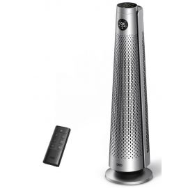 Тепловентилятор Dreo, 25м2, 2000Вт, електр. упр-ння, керамич.нагрів.елемент, пульт ДУ, 8 швидк. , срібний