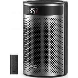 Тепловентилятор Dreo, 20м2, 1500Вт, електр. упр-ння, керамич.нагрів.елемент, пульт ДУ, срібний