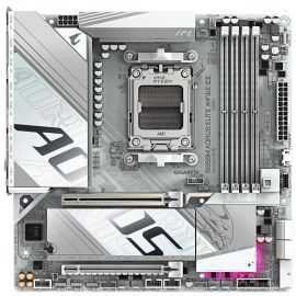 Материнська плата GIGABYTE B850M AORUS ELITE WF6E ICE sAM5 B850 4xDDR5 M.2 Wi-Fi BT mATX