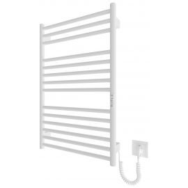 Рушникосушка Hygge Family електрична Greenwich, 770х530х80мм, таймер-регулятор, сталь, білий матовий