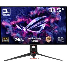 Монітор Asus 31.5" ROG Swift PG32UCDMR 2xHDMI, DP, USB-C, 3xUSB, QD-OLED, 3840x2160, 240Hz, 0.03ms, DCI-P3 99%, AdaptiveSync, HAS, HDR400