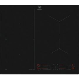 Варильна поверхня Electrolux індукційна, 60см, розширена зона, датчик кипіння, Hob2Hood, чорний матовий
