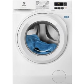 Пральна машина Electrolux фронтальна, 8кг, 1400, A, 58см, дисплей, інвертор, білий