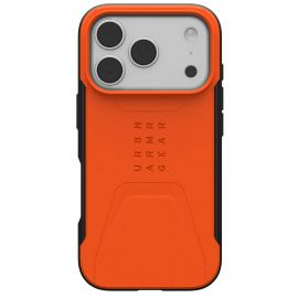 Чохол UAG для iPhone 17 Pro, Civilian MagSafe, Orange