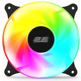 Корпусний вентилятор 2E GAMING Air Cool ACF120VB-ARGB 120мм, 1200rpm, 4pin, 23dBa, чорний