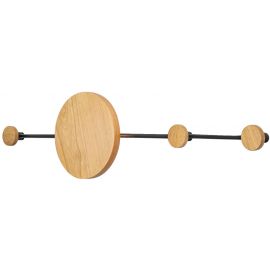 Світильник настінний LEDVANCE Decor Perchero Wood 6Вт 620Лм 3000K WiFi чорний