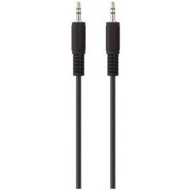 Кабель jack 3.5 > jack 3.5 (M/M) Belkin 1м, чорний