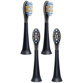 Насадки до зубних щіток Beurer SC 30/50 Premium Plaque Eraser, проти нальоту, 4 шт в комплекті, чорні