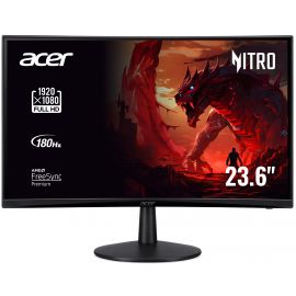 Монітор Acer 23.6" ED240QS3bmiipx 2*HDMI, DP, MM, VA, 180Hz, 1ms