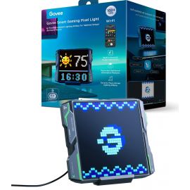 Піксельний єкран Govee H8630 LED Gaming Pixel Light 32x32 Pixels, RGBIC, WI-FI/Bluetooth, сірий