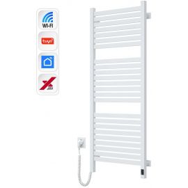 Рушникосушка Navin електрична Авангард Х, 1200х480х71мм, Wi-Fi, сталь, білий, ліве підключення