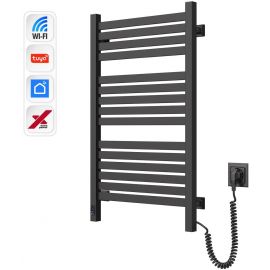 Рушникосушка Navin електрична Авангард Х, 800х480х71мм, Wi-Fi, сталь, чорний муар, праве підключення