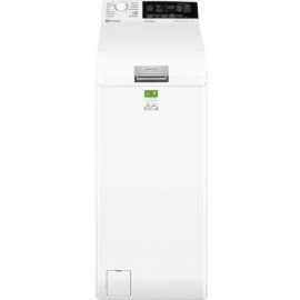 Пральна машина Electrolux вертикальна, 7кг, 1300, A, 60см, дисплей, пара, інвертор, білий