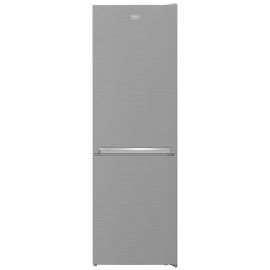 Холодильник Beko з нижн. мороз., 186x60x67, xолод.відд.-223л, мороз.відд.-120л, 2дв., E, ST, нержавіюча сталь