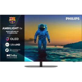 Телевізор 65" Philips OLED 4K 144Hz Smart Google TV Black Ambilight