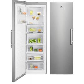 Морозильна камера Electrolux, 186x60х65, 278л, E, NF, інв., нерж