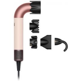 Фен Dyson HD17 Supersonic R Ceramic Pink/Rose Gold, 1700Вт, 4 режими, іонізація, хол. обдув, 5 насадок, рожевий