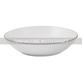 Тарілка супова Ardesto Asti, 790мл, 20.2см, кераміка, білий