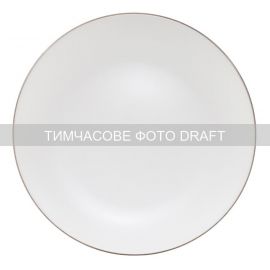 Тарілка обідня Ardesto Asti, 26.9см, кераміка, білий