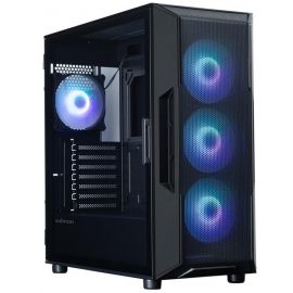 Корпус Zalman I3 Neo ARGB V2 без БЖ, 2xUSB3.0, 1x Type C, 4x120мм ARGB, VGA 355мм, LCS ready, TG Side Panel, ATX, чорний