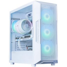 Корпус Zalman I3 Neo ARGB V2 без БЖ, 2xUSB3.0, 1x Type C, 4x120мм, ARGB, VGA 355мм, LCS ready, TG Side Panel, ATX, білий