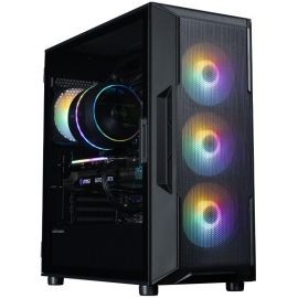 Корпус Zalman I3 Neo V2 без БЖ, 2xUSB3.0, 1x Type C, 4x120мм RGB, VGA 400мм, LCS ready, TG Side Panel, ATX, чорний