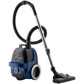 Пилосос Gorenje контейнерний, 800Вт, конт пил -2.2л, HEPA, телескоп трубка, синій