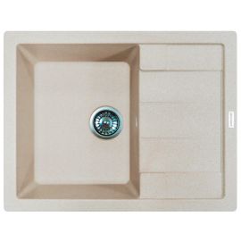 Мийка кухонна Adamant Anila, штучний камінь, прямокут., з крилом, 645х495х200мм, чаша - 1, врізна, Avena