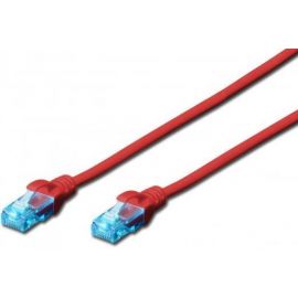 Патч-корд 2E CAT 5e, UTP, 10м, 26AWG, RJ45, 7/0.16, Cu, LSZH, червоний