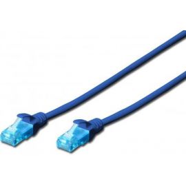 Патч-корд 2E CAT 5e, UTP, 3м, 26AWG, RJ45, 7/0.16, Cu, LSZH, синій