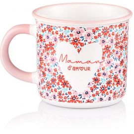 Чашка ARDESTO Mom, 400мл, кераміка, багатокольоровий