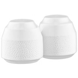 Набір для солі та перцю ARDESTO Ancona, 2 предмети, 5.4х5.5см, порцеляна, білий